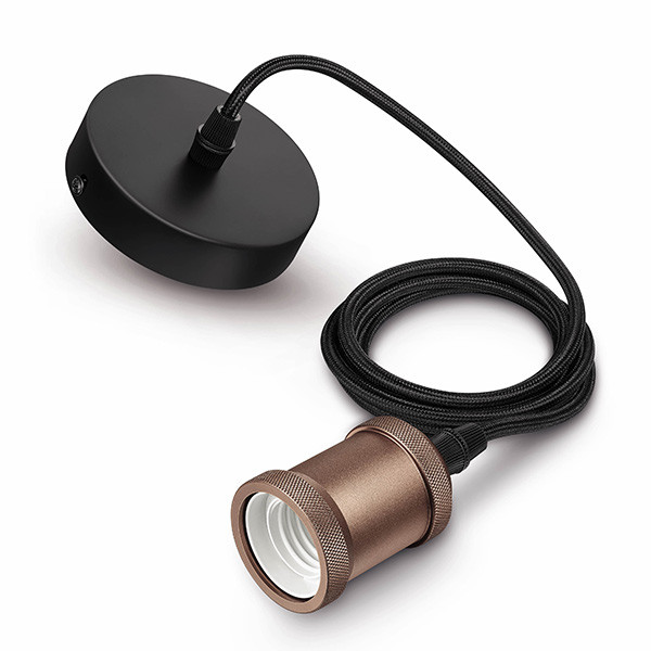 Philips lamphouder E27 2 meter Vintage Rose Philips 123led